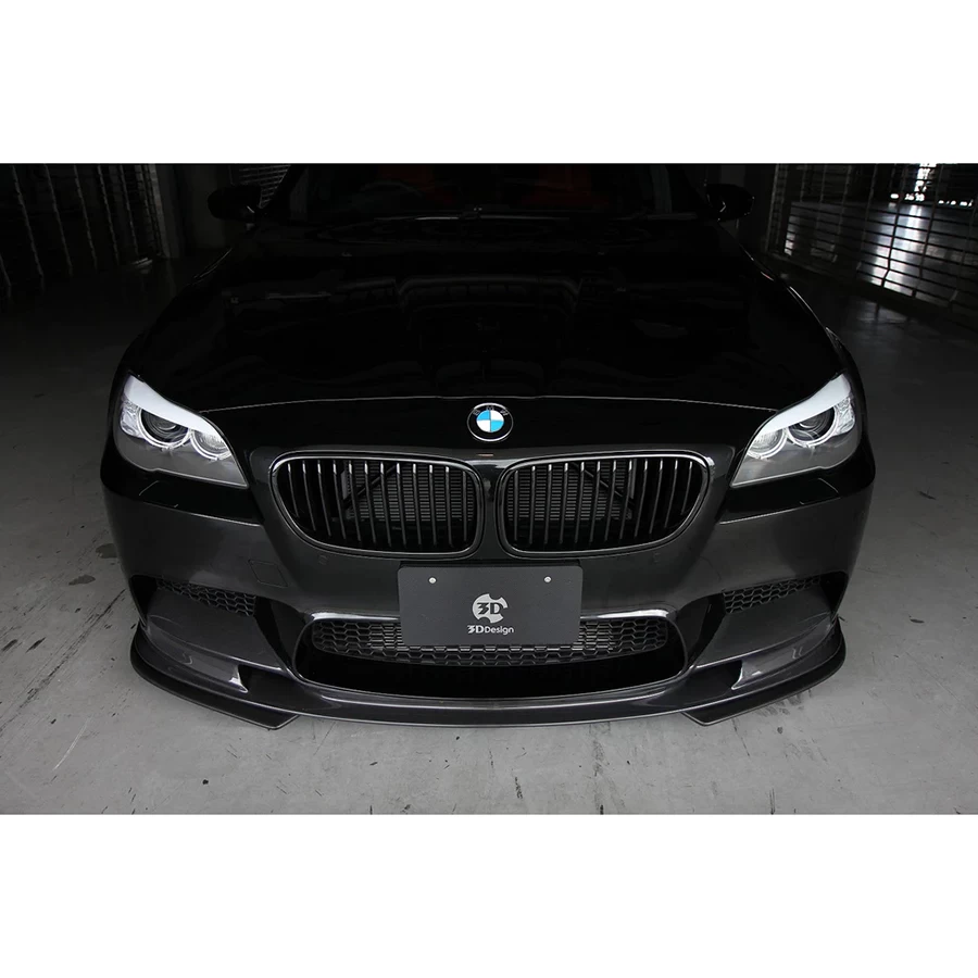 3D Design CFRP Front Lip Spoiler Set (Front Lip + Splitters) - BMW F10 M5 Sedan 13-16 - Image 7