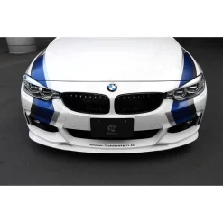 3D Design Urethane Front Lip Spoiler - BMW F32 Coupe / F36 4-Series Gran Coupe (M-Sport) 14-20