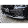 3D Design CFRP Front Lip Spoiler - BMW G01 X3 2022+ / G02 X4 (LCI M-Sport) 2022+
