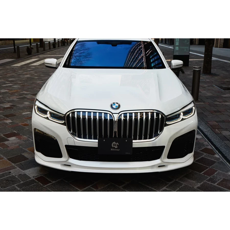 3D Design GFRP Front Lip Spoiler - BMW G11 / G12 7-Series (LCI M-Sport) 20-22 - Image 5