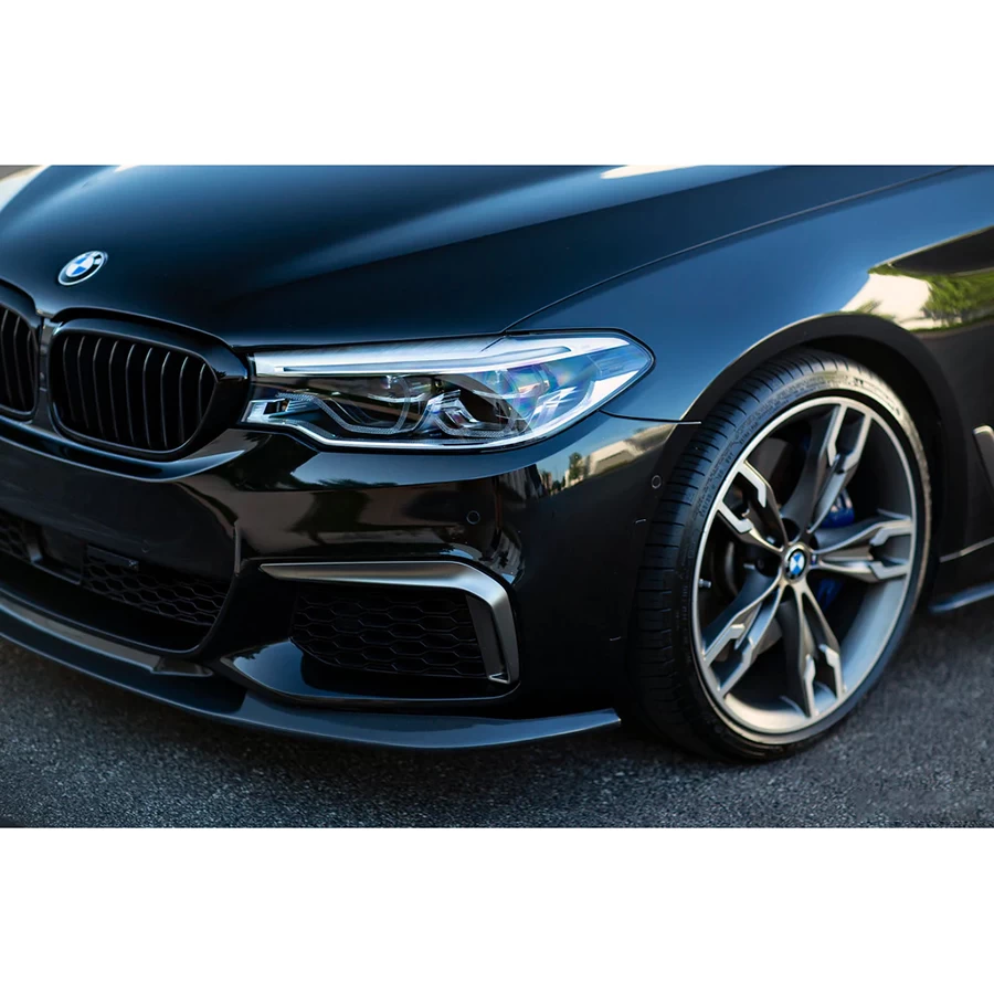 3D Design CFRP Front Lip Spoiler - BMW G30 Sedan / G31 5-Series Touring (Pre-LCI M-Sport) 17-20 - Image 3