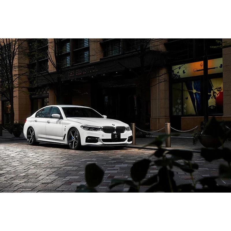 3D Design CFRP Front Lip Spoiler - BMW G30 Sedan / G31 5-Series Touring (Pre-LCI M-Sport) 17-20 - Image 7