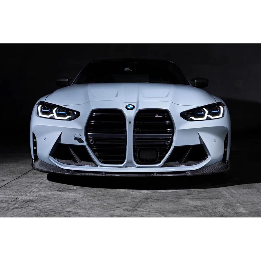 3D Design CFRP Front Lip Spoiler - BMW G80 M3 Sedan / G82 Coupe / G83 M4 Convertible 2021+ - Image 3