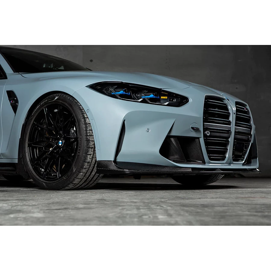3D Design CFRP Front Lip Spoiler - BMW G80 M3 Sedan / G82 Coupe / G83 M4 Convertible 2021+ - Image 4