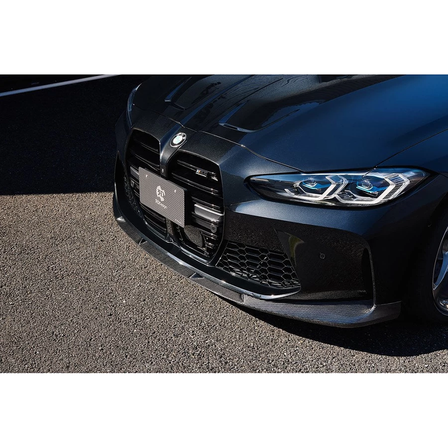 3D Design CFRP Front Lip Spoiler - BMW G80 M3 Sedan / G82 Coupe / G83 M4 Convertible 2021+ - Image 5