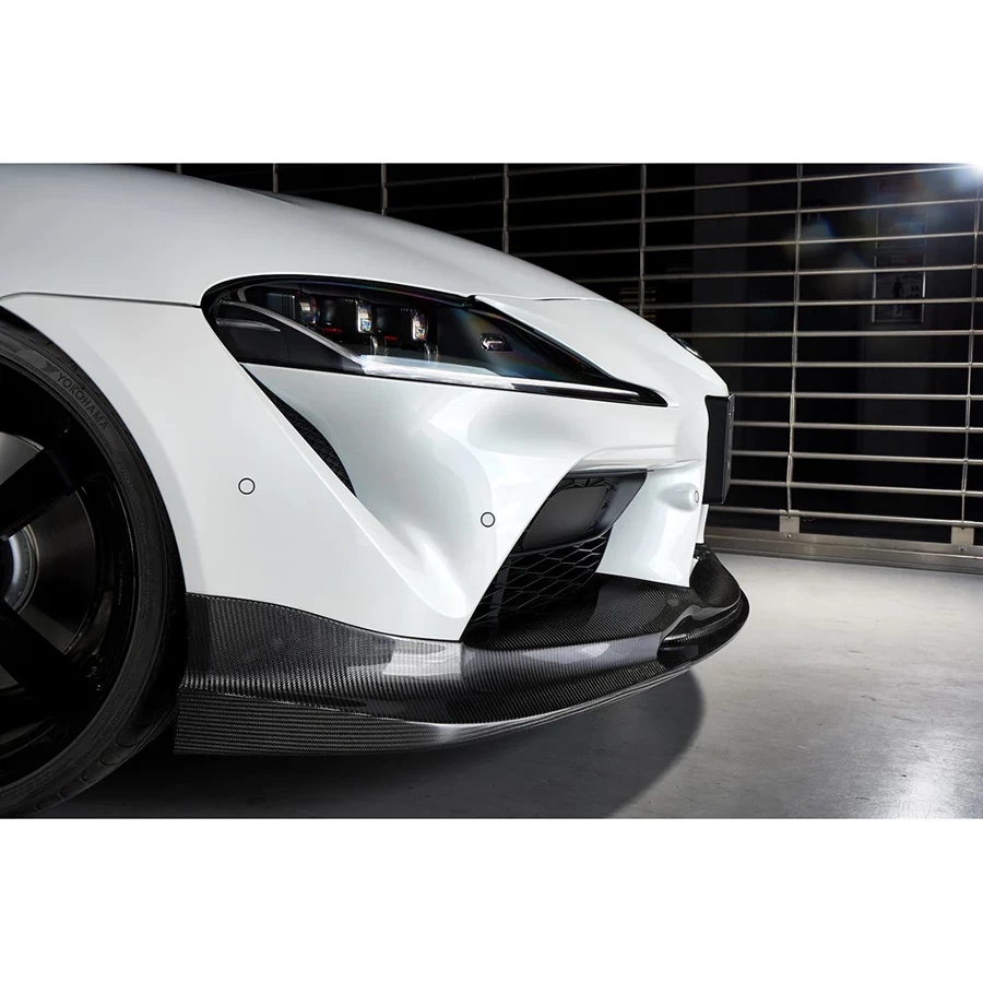 3D Design CFRP Front Lip Spoiler - Toyota Supra (A90) 2020+ - Image 8