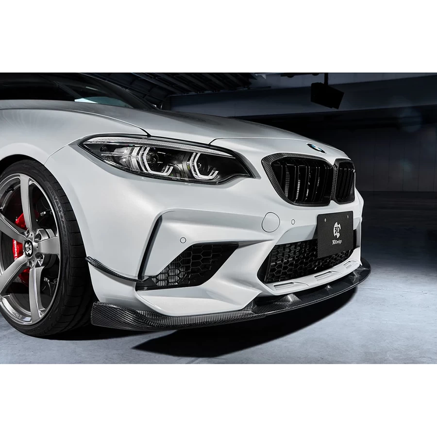 3D Design CFRP Canards - BMW F87 M2 Competition 19-21 - Image 4