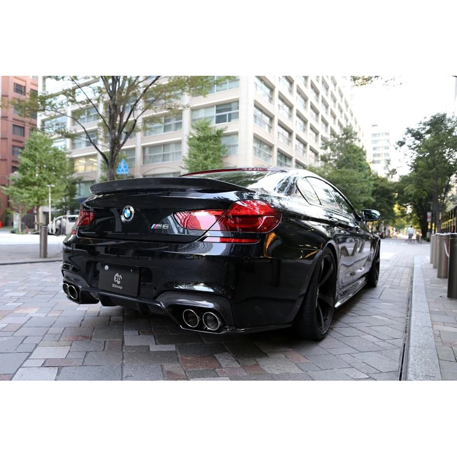 3D Design CFRP Rear Diffuser Set (Rear Diffuser + Splitters) - BMW F06 Gran Coupe 14-19 / F12 Convertible / F13 M6 Coupe 13-17 - Image 8