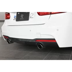 3D Design CFRP Rear Diffuser (Use With 2 Tip Exhausts) - BMW F30 Sedan / F31 3-Series Touring (M-Sport 335i) 12-18
