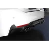 3D Design CFRP Rear Diffuser (Use With 4 Tip Exhausts) - BMW F32 Coupe / F36 4-Series Gran Coupe (M-Sport 435i / 440i) 14-20