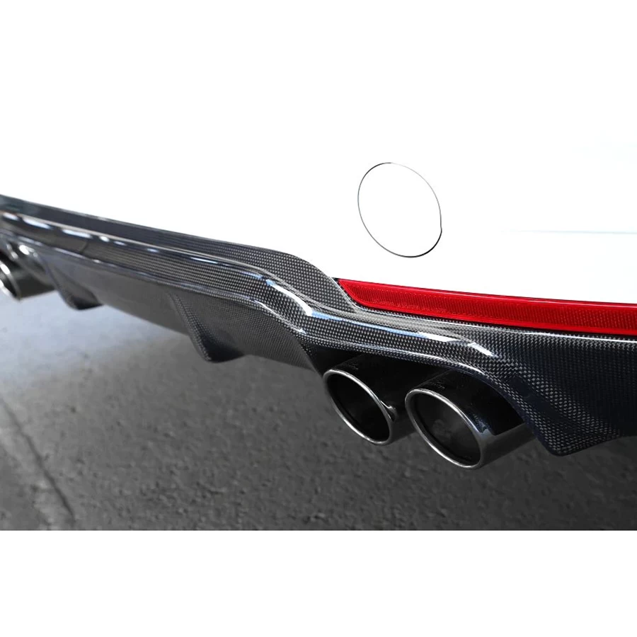 3D Design CFRP Rear Diffuser (Use With 4 Tip Exhausts) - BMW F32 Coupe / F36 4-Series Gran Coupe (M-Sport 435i / 440i) 14-20 - Image 2