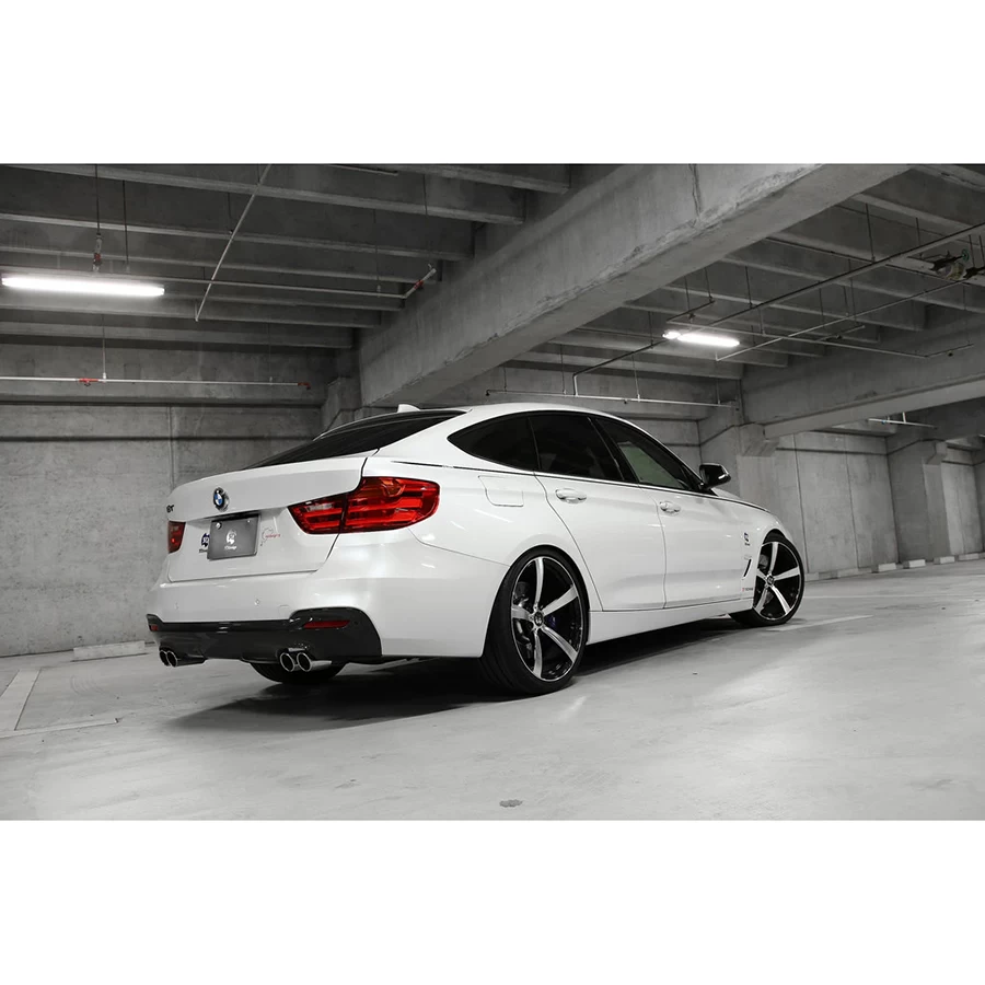 3D Design CFRP Rear Diffuser (Use With 4 Tip Exhausts) - BMW F34 3-Series Gran Turismo (GT M-Sport) 14-19 - Image 3