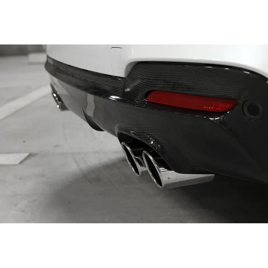 3D Design CFRP Rear Diffuser (Use With 4 Tip Exhausts) - BMW F34 3-Series Gran Turismo (GT M-Sport) 14-19 - Image 5