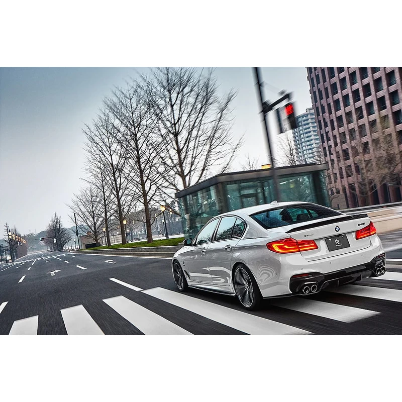 3D Design CFRP Rear Diffuser Type 1 - BMW G31 5-Series Touring (Pre-LCI M-Sport Except M550i) 17-20 - Image 3