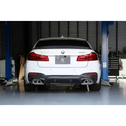 3D Design CFRP Rear Diffuser Type 2 - BMW G30 Sedan / G31 5-Series Touring (M-Sport) 2017+