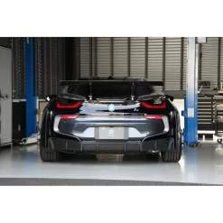 3D Design CFRP Rear Diffuser - BMW I12 I8 (OEM Exhaust) 14-20