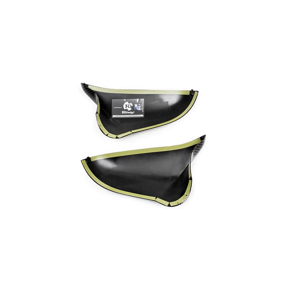 3D Design CFRP Mirror Covers (RHD Only) - BMW F80 M3 Coupe 15-18 / F82 Coupe / 83 M4 Convertible 15-20 - Image 2