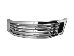 Armordillo Horizontal Style Front Grille (Chrome) - Honda Accord 08-10