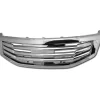 Armordillo Horizontal Style Front Grille (Chrome) - Honda Accord 11-12
