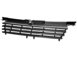 Armordillo Horizontal Style Front Grille (Gloss Black) - Volkswagen Jetta 99-04