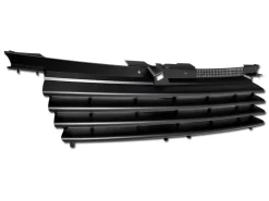 Armordillo Horizontal Style Front Grille (Matte Black) - Volkswagen Jetta 99-04