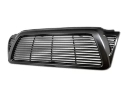 Armordillo Horizontal Style Front Grille (Matte Black) - Toyota Tacoma 05-11