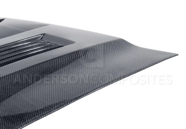 Anderson Composites Type-SS Hood - Ford Shelby GT500, 2013-2014 Mustang GT/V6 2010-2014 - Image 6