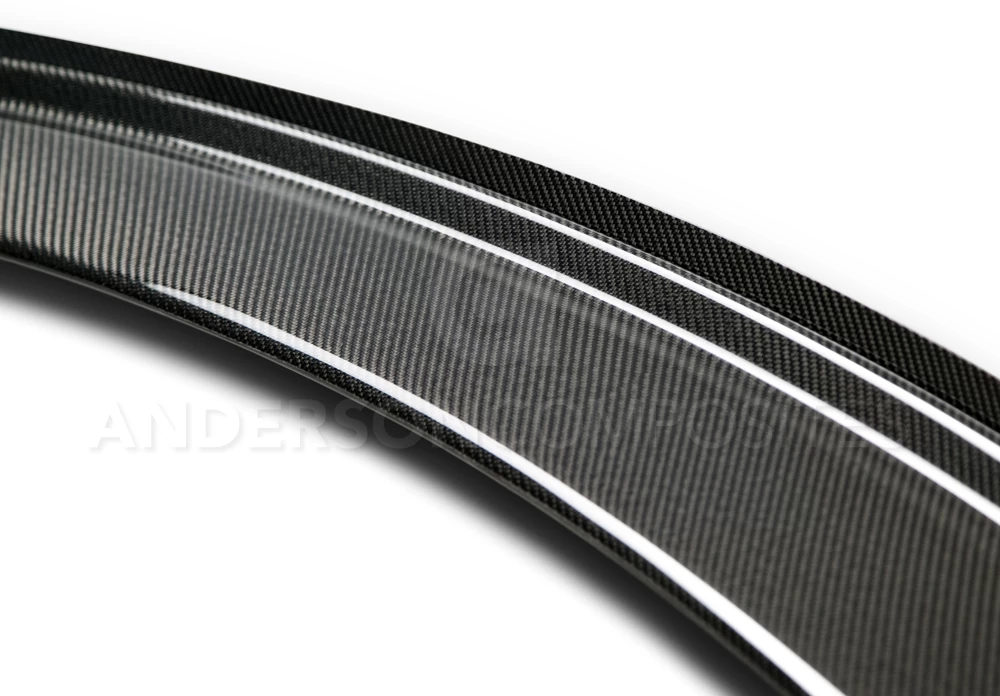 Anderson Composites Type-Z28 Rear Spoiler With Wicker Bill - Chevrolet Camaro Z28 (Mounting Points Z28) 2014-2015 - Image 4