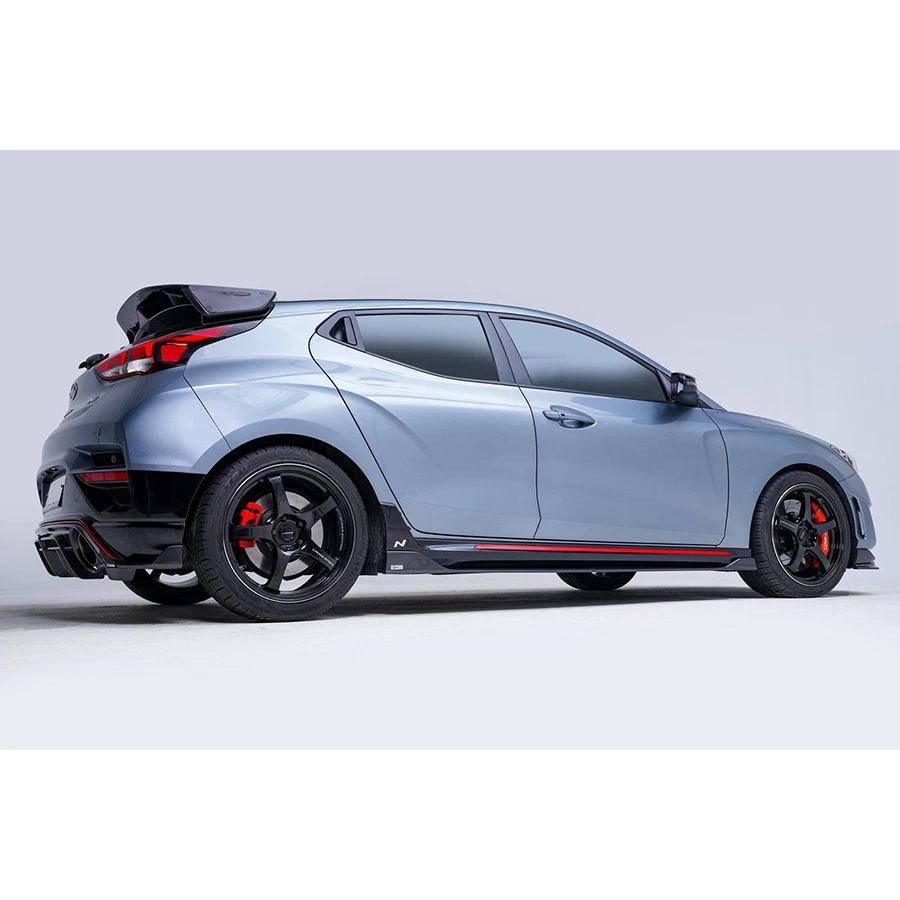ADRO Carbon Fiber Side Skirts V2 - Hyundai Veloster N 19-22 - Image 3