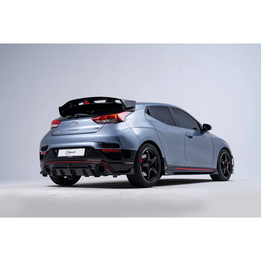ADRO Carbon Fiber Side Skirts V2 - Hyundai Veloster N 19-22 - Image 5