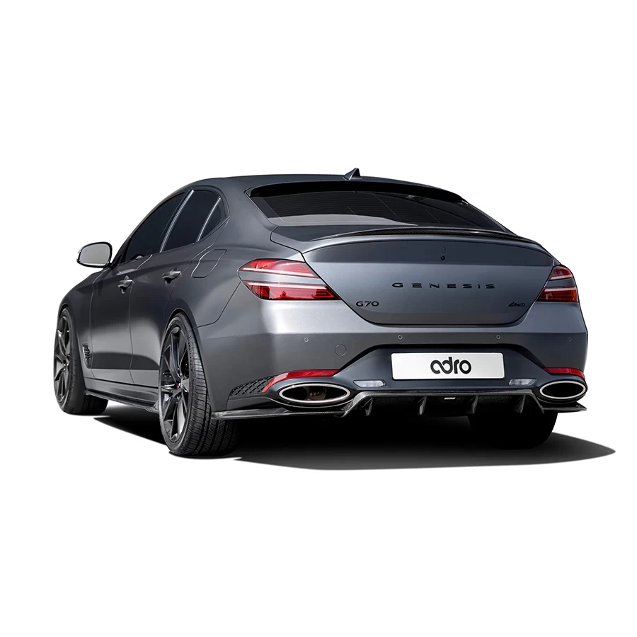 ADRO Carbon Fiber Rear Diffuser - Genesis G70 2022+ - Image 2