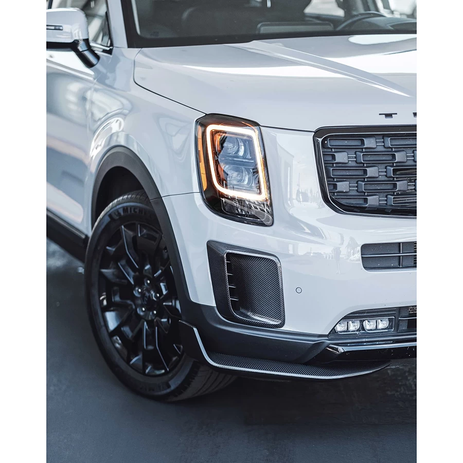 ADRO Carbon Fiber Front Lip - Kia Telluride 20-22 - Image 2