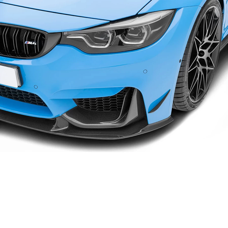 ADRO Carbon Fiber Front Bumper Canard - BMW M3 F80 / M4 F82 15-20
