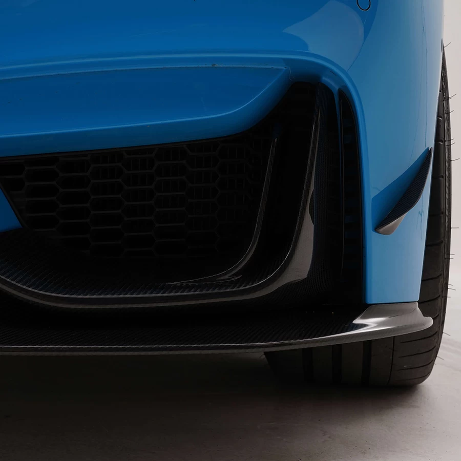 ADRO Carbon Fiber Front Bumper Canard - BMW M3 F80 / M4 F82 15-20 - Image 3