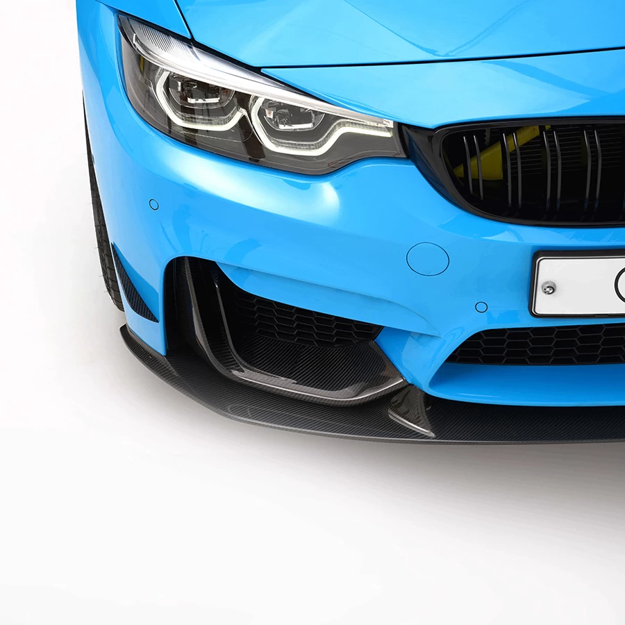 ADRO Carbon Fiber Front Bumper Canard - BMW M3 F80 / M4 F82 15-20 - Image 6