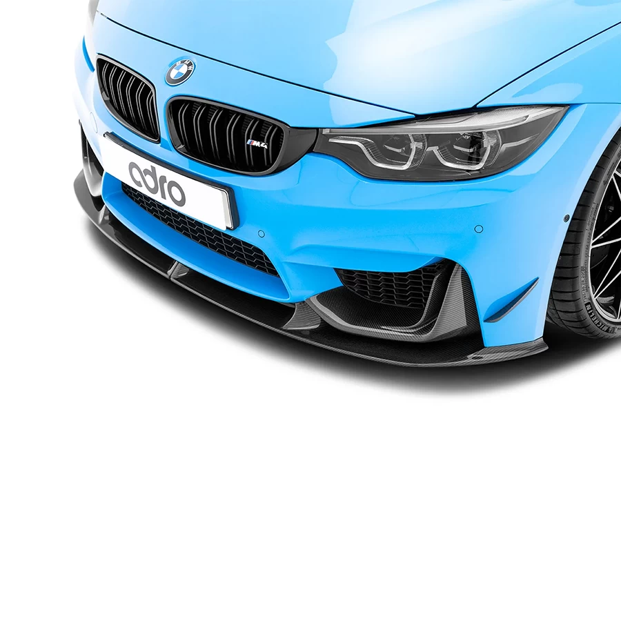 ADRO Carbon Fiber Front Bumper Canard - BMW M3 F80 / M4 F82 15-20 - Image 5