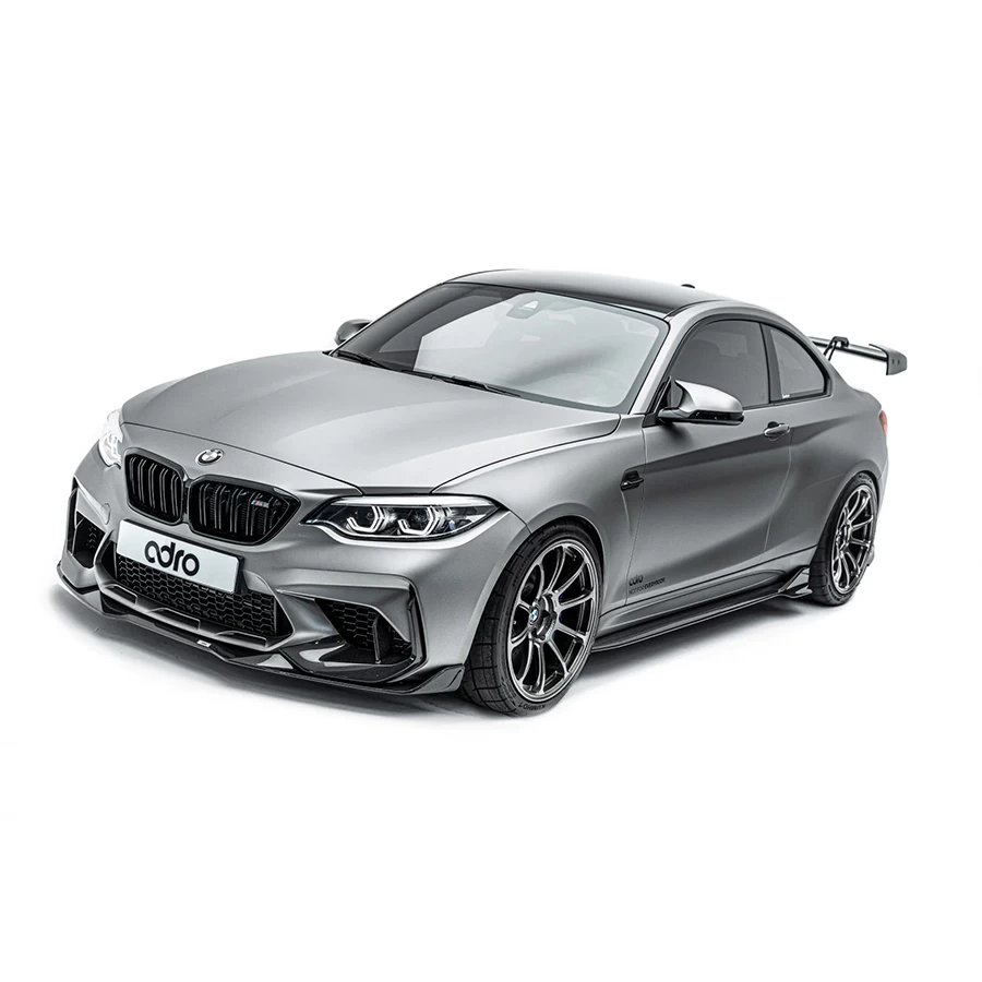 ADRO Carbon Fiber Front Upper Air Duct & Lower Lip Set - BMW F87 M2 19-21 - Image 3