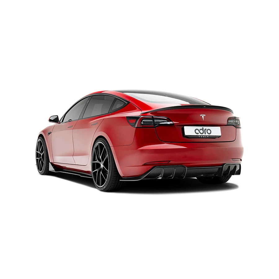 ADRO Premium Prepreg Carbon Fiber Trunk Spoiler - Tesla Model 3 17-23 - Image 4