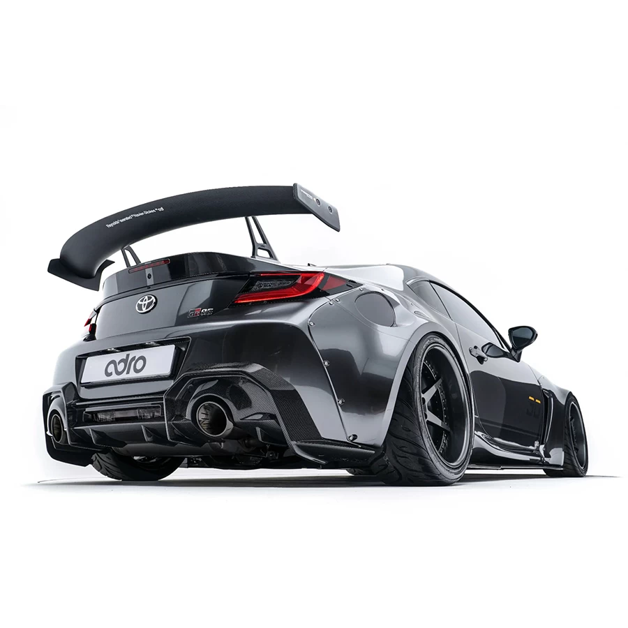 ADRO AT-R Prepreg Carbon Fiber Swan Neck Wing - Subaru BRZ / Toyota GR86 2022+ - Image 4