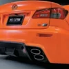 Aimgain VIP GT Trunk Spoiler (3-Piece) - Lexus IS-F 08-14