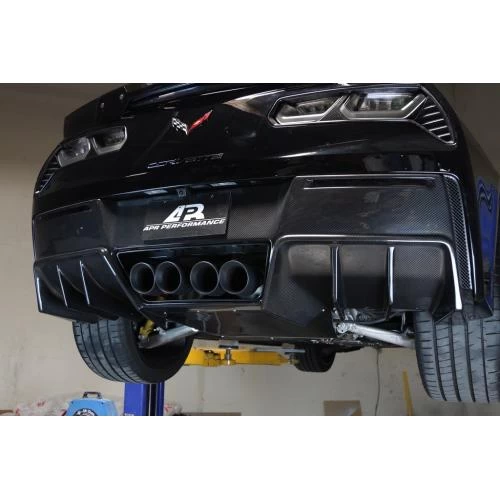 APR Performance Carbon Fiber Rear Diffuser With Under-Tray (Version 2) - Chevrolet Corvette C7 Z06 2014+ - Image 5