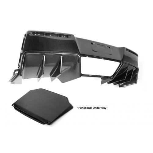APR Performance Carbon Fiber Rear Diffuser With Under-Tray (Version 2) - Chevrolet Corvette C7 Z06 2014+