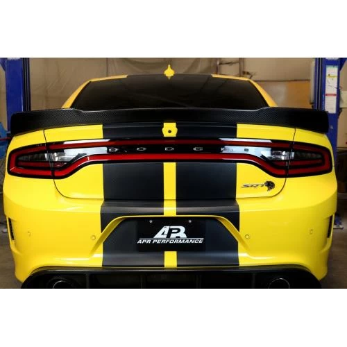 APR Performance Carbon Fiber Rear Deck Spoiler - Dodge Charger Hellcat 2015+ - Image 3