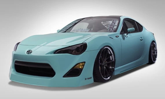 APR Performance Formula GT3 Carbon Fiber Mirror (Black Base) - Scion FR-S / Toyota 86 / Subaru BRZ 13-20 - Image 3