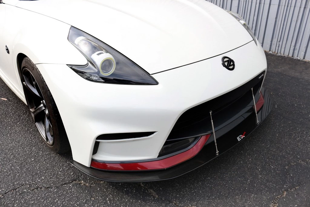 APR Performance Carbon Fiber Wind Splitter With Rods - Nissan 370Z Nismo 15+