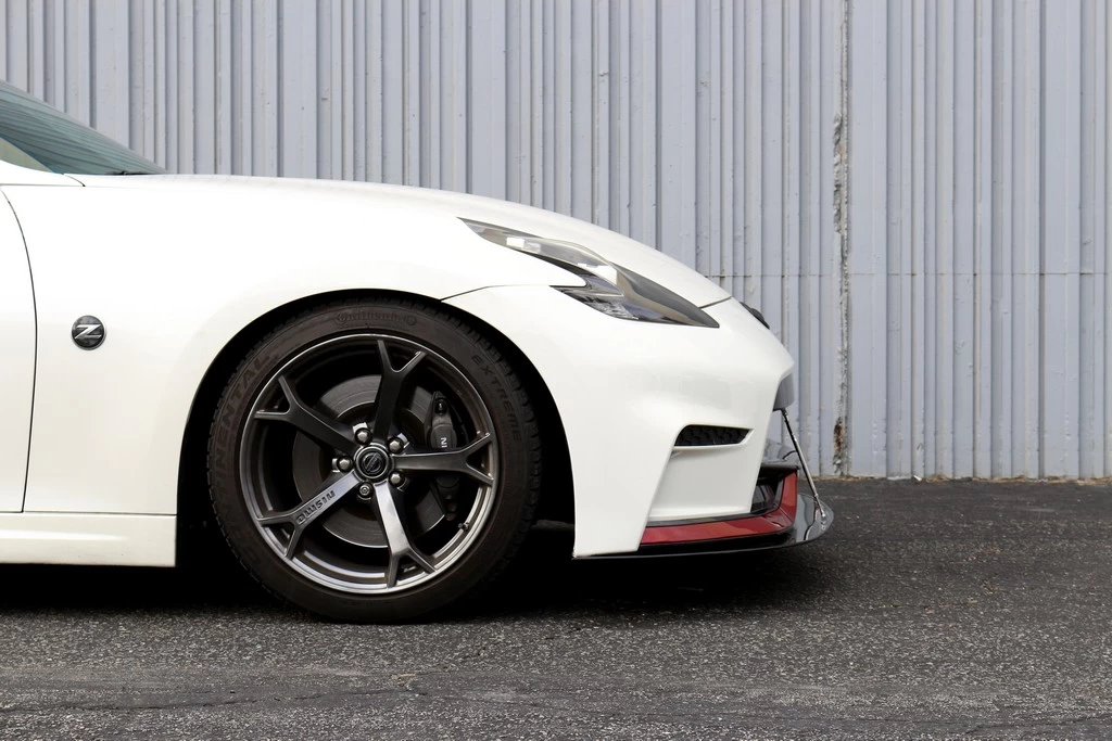 APR Performance Carbon Fiber Wind Splitter With Rods - Nissan 370Z Nismo 15+ - Image 3