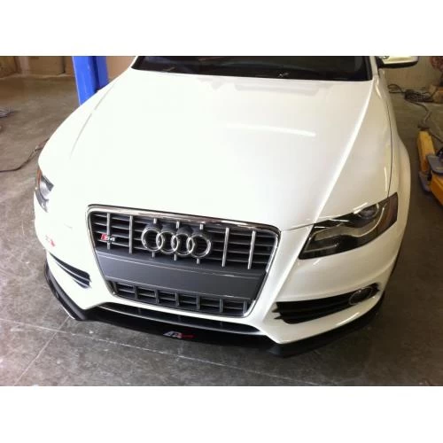APR Carbon Fiber Wind Splitter With Rods - Audi S4 (Stock Bumper) 09-12 - Image 2