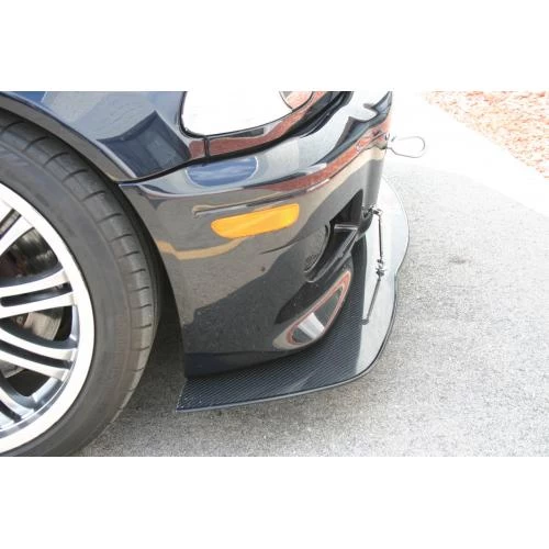 APR Performance Carbon Fiber Wind Splitter With Rods - BMW E46 M3 2001-06 - Image 4