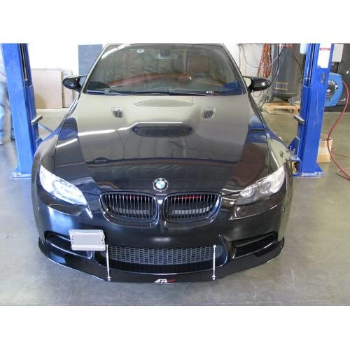 APR Performance Carbon Fiber Wind Splitter With Rods - BMW E92 M3 2007-Up - Image 3