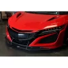 APR Carbon Fiber Wind Splitter With Rods - Acura NSX 2016+